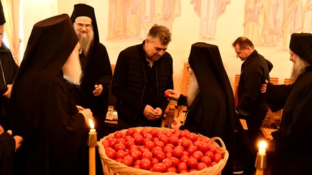 Marcel Ciolacu, în vizită pe Muntele Athos