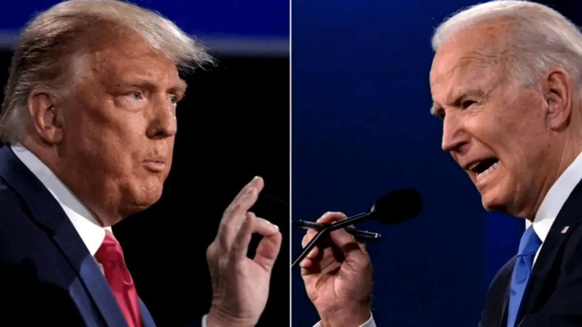 Dezbaterea Trump-Biden- Președintele SUA lansează critici dure la adresa fostului șef de stat: „Ai simţul moral al unui depravat”