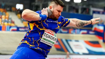 Rareș Toader aduce România pe primul loc la Campionatele Europene Indoor de Atletism