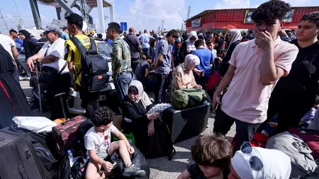 103 cetăţeni români vor fi azi evacuaţi din Fâşia Gaza