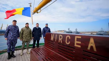 Nava-școală „Mircea” a plecat din Constanța, în marșul internațional de instrucție. Destinația este New York