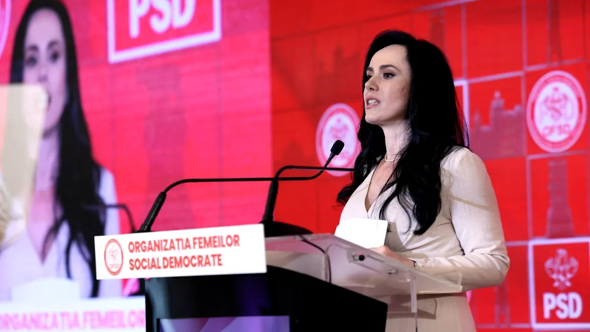 Simona Bucura-Oprescu, aleasă președintă a Organizației Femeilor Social Democrate cu moțiunea „România pe mâini bune!
