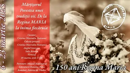 Expoziția ,,Mărțișorul - Povestea unei tradiții vii: De la Regina Maria la inima fiecăruia”