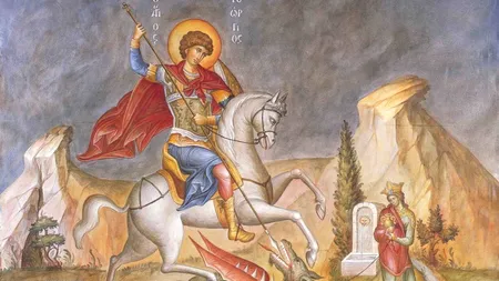Sfântul Gheorghe, ocrotitor al Forțelor Terestre, patron al multor țări și orașe ! Câți români se sărbătoresc astăzi?