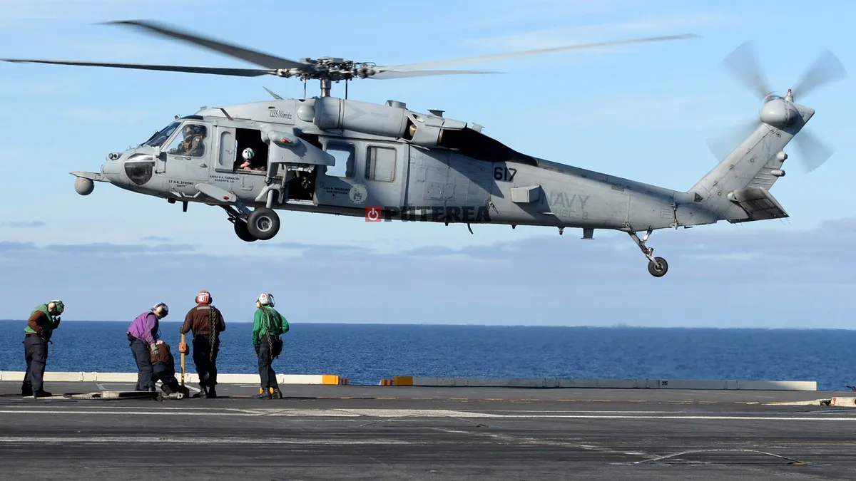 Un elicopter al armatei americane s-a prăbușit în Pacific, cinci morți