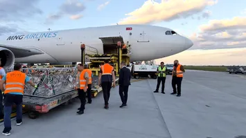 Premieră pentru România: peste 4.000 de ovine au fost transportate cu avionul în Algeria (VIDEO)