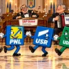 Coaliția invizibilă există: PSD, PNL, USR și UDMR păstrează o plasă de siguranță pentru viitorul Guvern
