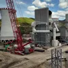 Imagini spectaculoase de la Oțelu Roșu. Laminorul lui Umbrărescu se ridică pe zi ce trece