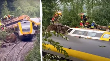 Tren deraiat în Germania, în timpul unei furtuni violente: mai mulți morți și zeci de răniți