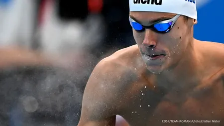 David Popovici a ajuns în finala de la 200m liber de la Campionatul European de natație