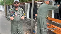 Cristian Popescu Piedone, în uniformă militară pe TikTok: „S-a întors boomerangul, gata de luptă”