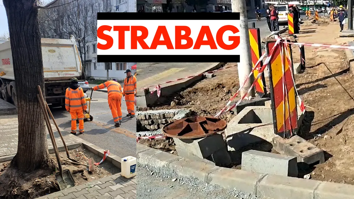 Continuă dezastrul firmei ruso-austriacă STRABAG în orașul Giurgiu