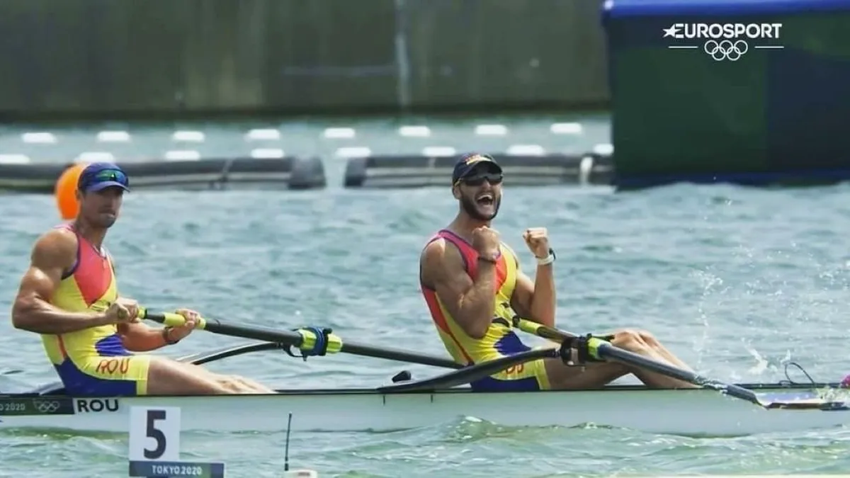 JO Tokyo 2020: Argint pentru România la dublu rame masculin
