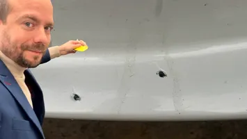 Mașina directorului DGASPC Giurgiu, ciuruită. Vișinel Bălan: „Nu este un avertisment, ci o motivație să continui reforma”