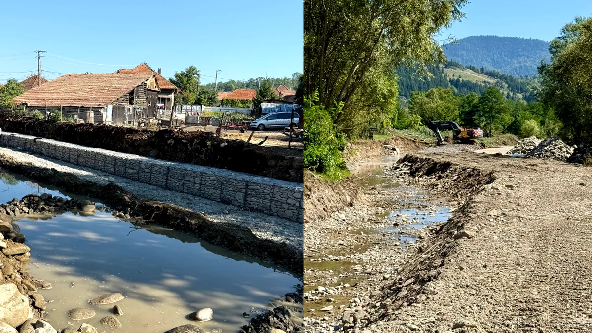 ”Apele Române” – Investiții de peste 41 milioane lei pentru amenajarea râului Trotuș și a afluenților, pe tronsonul Ghimeș–Urechești