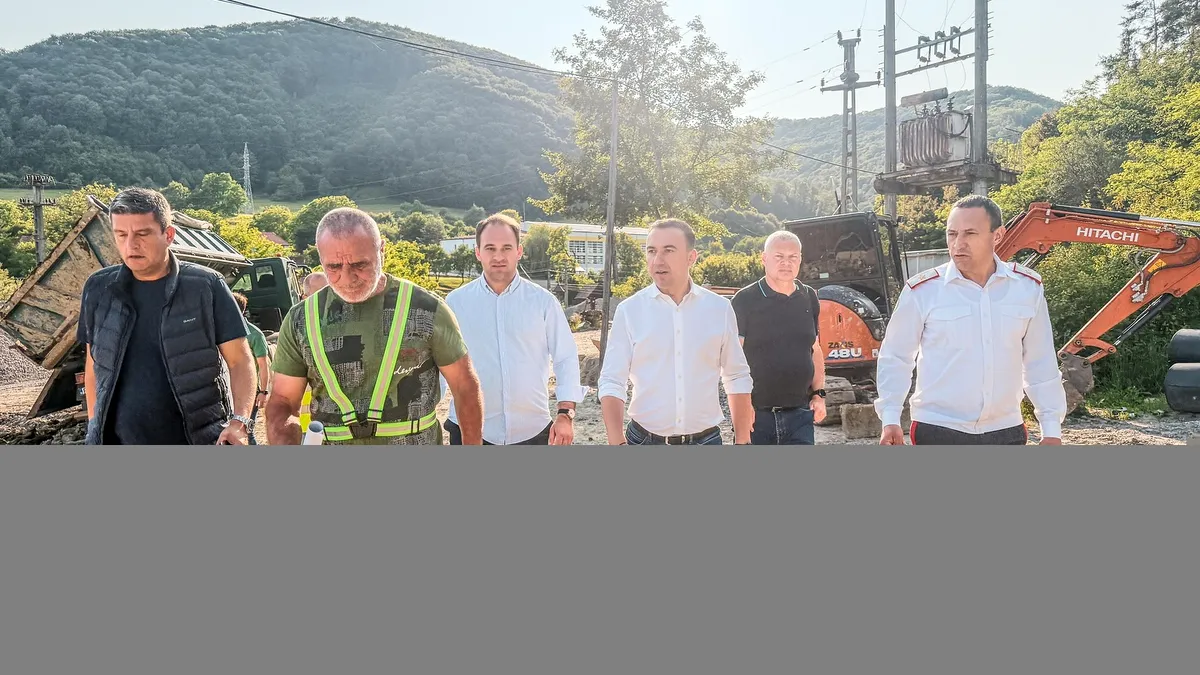 Ministrul Economiei, în vizită inopinată la Praid (Video)