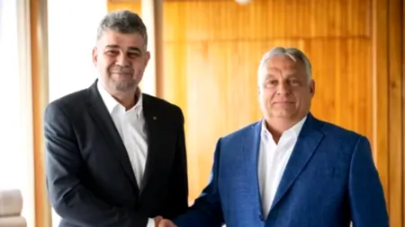 Viktor Orban se întâlnește cu premierul Marcel Ciolacu, apoi pleacă la Tușnad