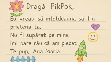 Scrisoarea pierdută a slujnicuței Ana Maria către PikPok
