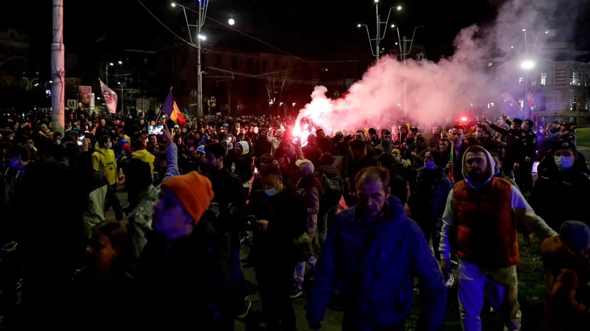 Proteste Brăila: Dosare penale pentru purtare abuzivă