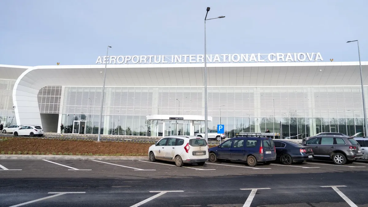 Noul terminal al Aeroportului Internațional Craiova, construit de Erbașu, a fost inaugurat. Va deveni operațional din 20 decembrie