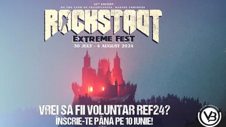 Încep înscrierile de voluntari pentru Rockstadt Extreme Fest 2024
