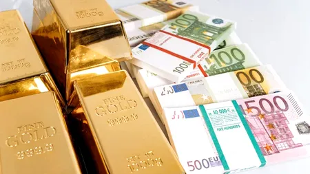 Leul câştigă aproape opt bani, în raport cu dolarul american, la cursul oficial. Criză de euro, pe interbancar