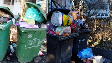 Crăciun printre gunoaie pentru locuitorii sectorului 6 (foto)
