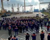 Protest spontan la Damen Shipyards Mangalia după trei luni de întârzieri salariale (VIDEO)