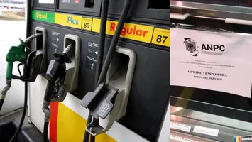Protecția Consumatorului lovește în benzinării: amenzi de 1,5 milioane de lei și închideri temporare