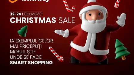 Christmas Sale te invită la smart shopping pe Infinity Marketplace