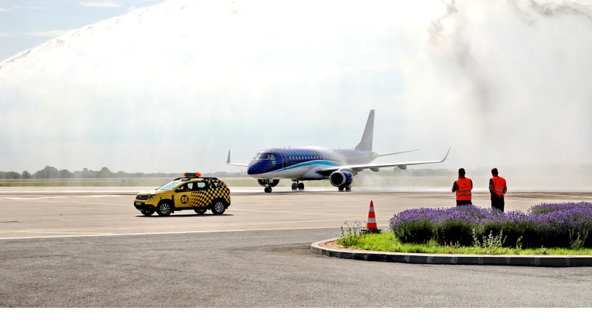 Azerbaijan Airlines a inaugurat zborurile directe București-Baku