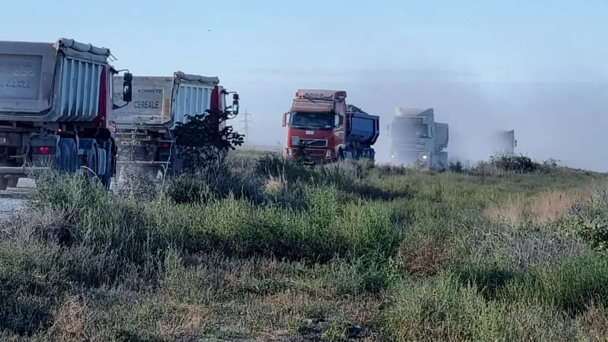 Sănătatea gălățenilor, pusă în pericol de transporturile de zgură de la Halda Sidex