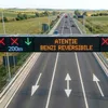 Premieră națională pe DN 17: benzi reversibile controlate inteligent