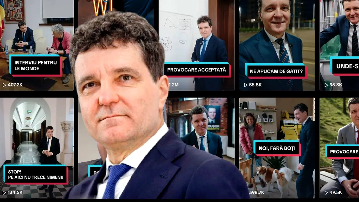 ANCOM investighează conturi false care ar creşte vizibilitatea lui Nicușor Dan pe TikTok