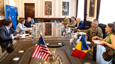 Ministrul Apărării s-a întâlnit cu ambasadorul SUA la București