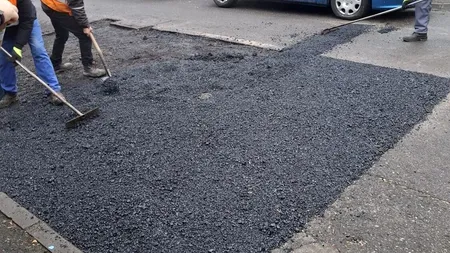 Sectorul 5: lucrări de reparații finalizate pe Strada Brezoi din zona Ferentari