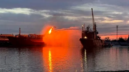 Ceatalchioi: Locuitorii se întorc acasă după ce focarul de la nava GPL a fost stabilizat