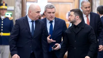 Bolojan s-a întâlnit cu Zelenski la Palatul Victoria. Discuții despre viitoarea infrastructură comună