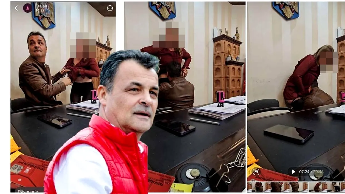 Primarul din Livezile neagă acuzațiile după apariția imaginilor scandaloase: „E o farsă, pozele sunt trucate”