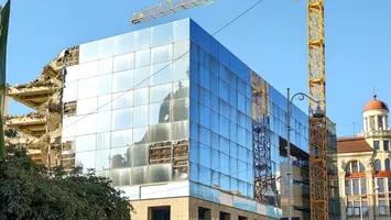 Bancorex, pusă la pământ: începutul construcției AFI Central Tower în centrul Capitalei