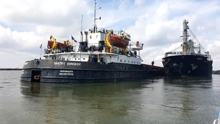 Două nave maritime s-au ciocnit pe canalul Sulina