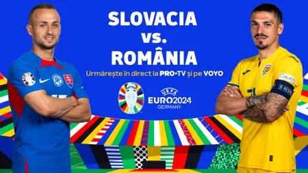 România - Slovacia la EURO 2024!