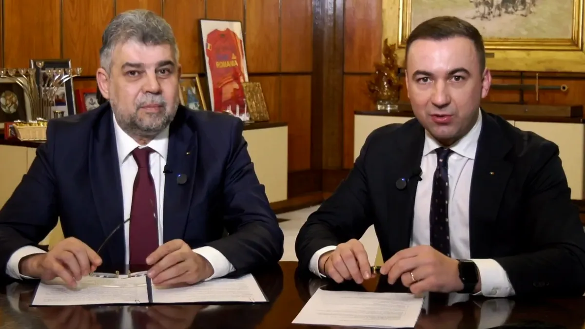 Marcel Ciolacu anunţă investiţii de 615 milioane euro euro pentru 3 proiecte de expoatare a mineralelor în România (VIDEO)