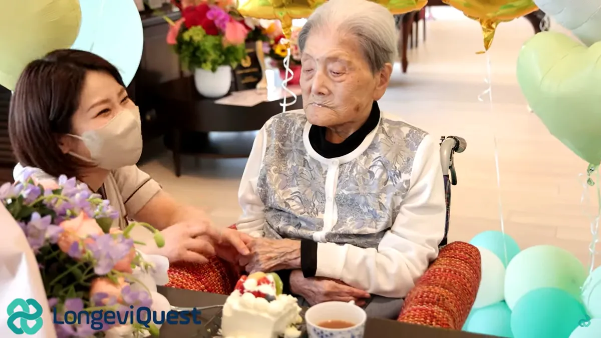 Japoneza Tomiko Itooka, cea mai batrână persoană din lume, a decedat (VIDEO)