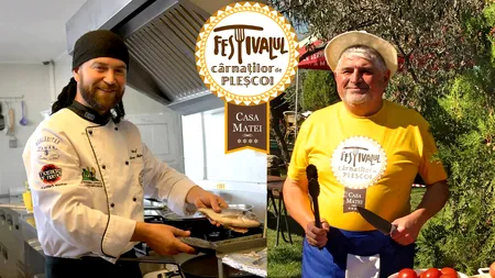 A început „Festivalul Cârnaților de Pleșcoi”: Andra pe scena principală