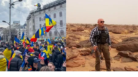Potra, prezent la prostestul AUR. A fost săltat de Jandarmerie