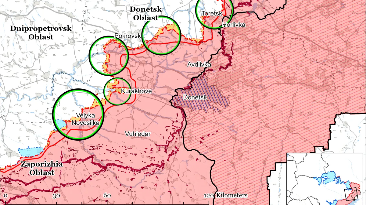 Rusia avansează, în ciuda negocierilor: care sunt cele mai fierbinți puncte ale frontului