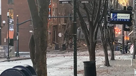 UPDATE: Explozie în Nashville, în ziua de Crăciun. Poliția: A fost un act intenționat. Trei persoane rănite - FOTO