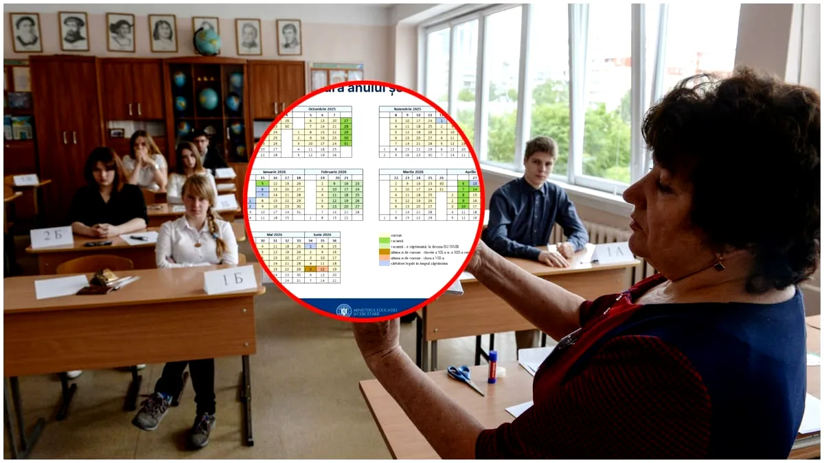 Ministerul Educației. Anul școlar 2025-2026: cinci module și cinci vacanțe