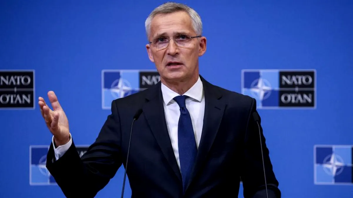 Stoltenberg, despre rămășițele care ar putea proveni de la o dronă rusească: Nu avem informații legate de un atac intenționat al Rusiei